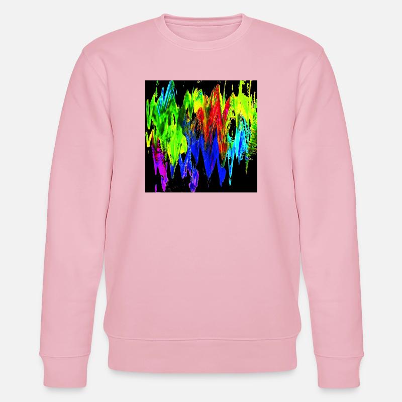Bunte Berge - Stanley/Stella Unisex Bio-Sweatshirt CHANGER  - Hellrosa