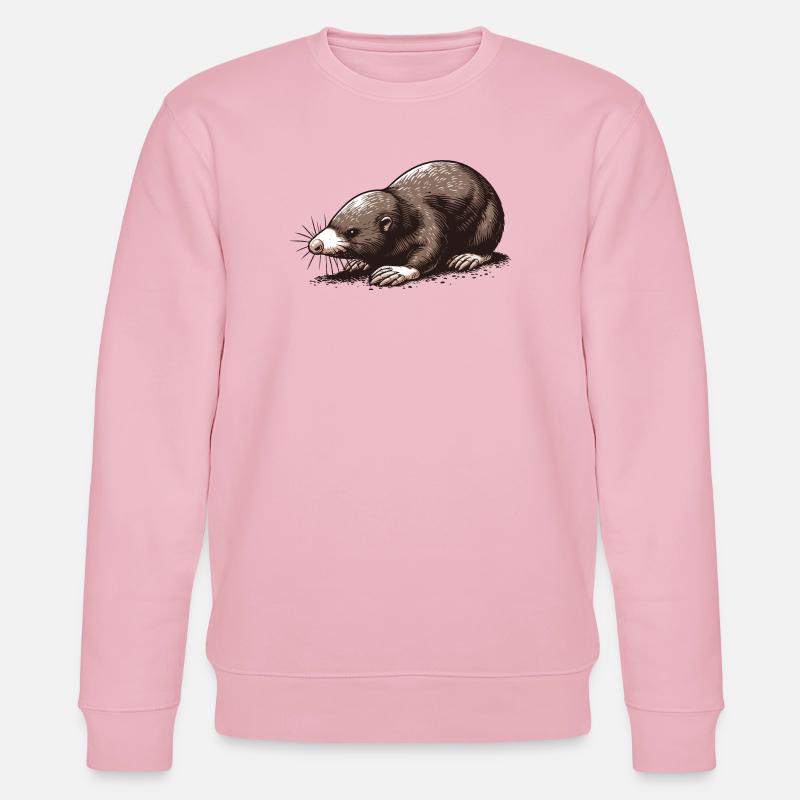 Taupe - Sweat bio CHANGER Stanley/Stella Unisexe - rose pâle
