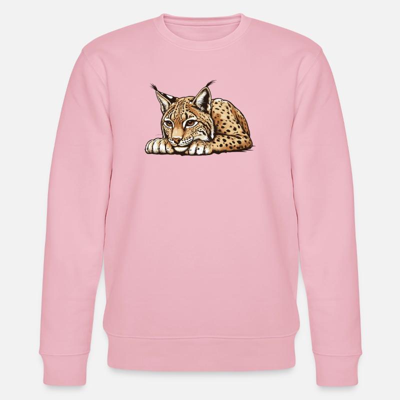 Lynx - Sweat bio CHANGER Stanley/Stella Unisexe - rose pâle