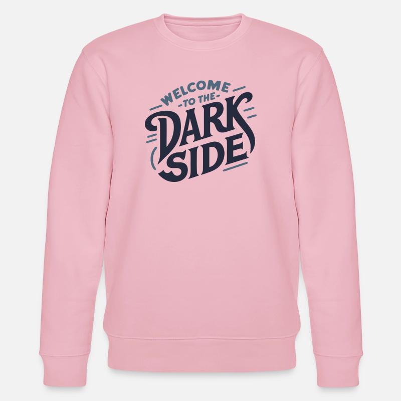 Die dunkle Seite - Stanley/Stella Unisex Bio-Sweatshirt CHANGER  - Hellrosa
