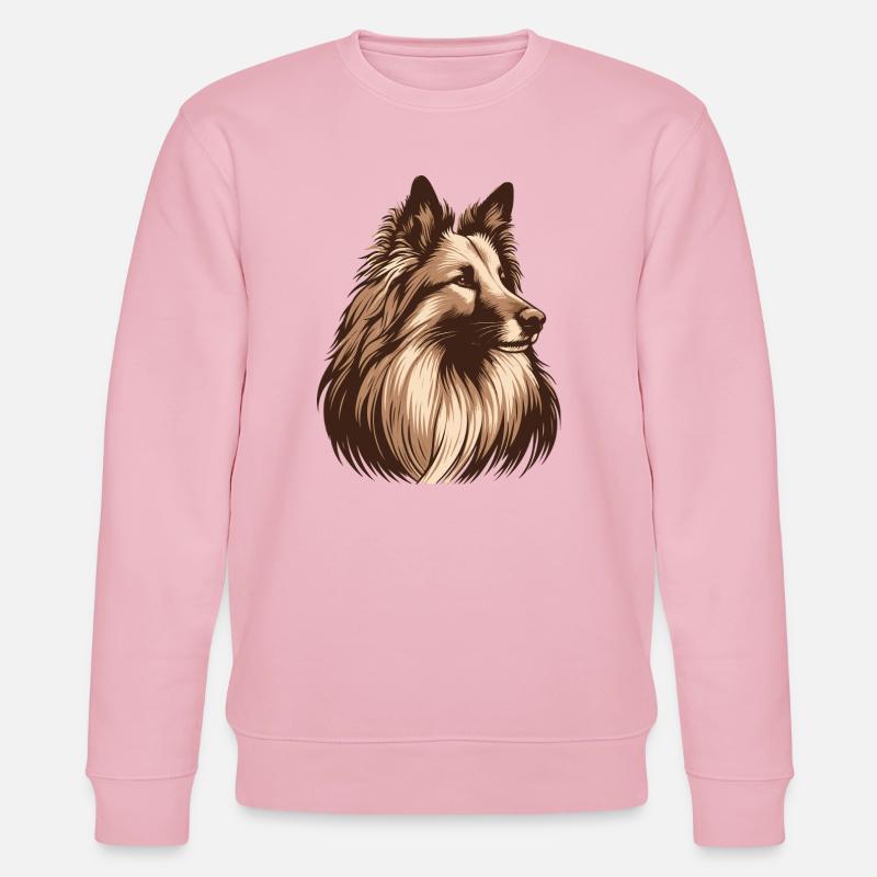 Groenendael - Stanley/Stella Unisex Bio-Sweatshirt CHANGER  - Hellrosa