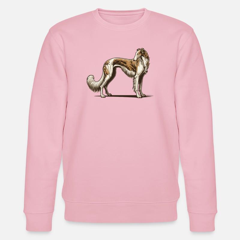 Barzoï - Sweat bio CHANGER Stanley/Stella Unisexe - rose pâle