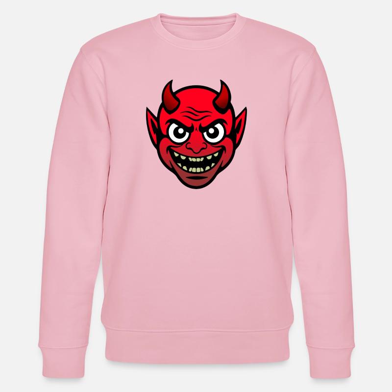 Teufel - Stanley/Stella Unisex Bio-Sweatshirt CHANGER  - Hellrosa