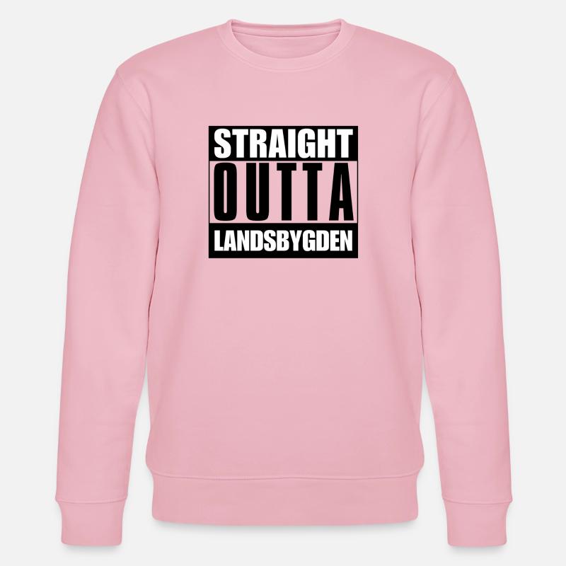 Direkt auf dem Land - Stanley/Stella Unisex Bio-Sweatshirt CHANGER  - Hellrosa