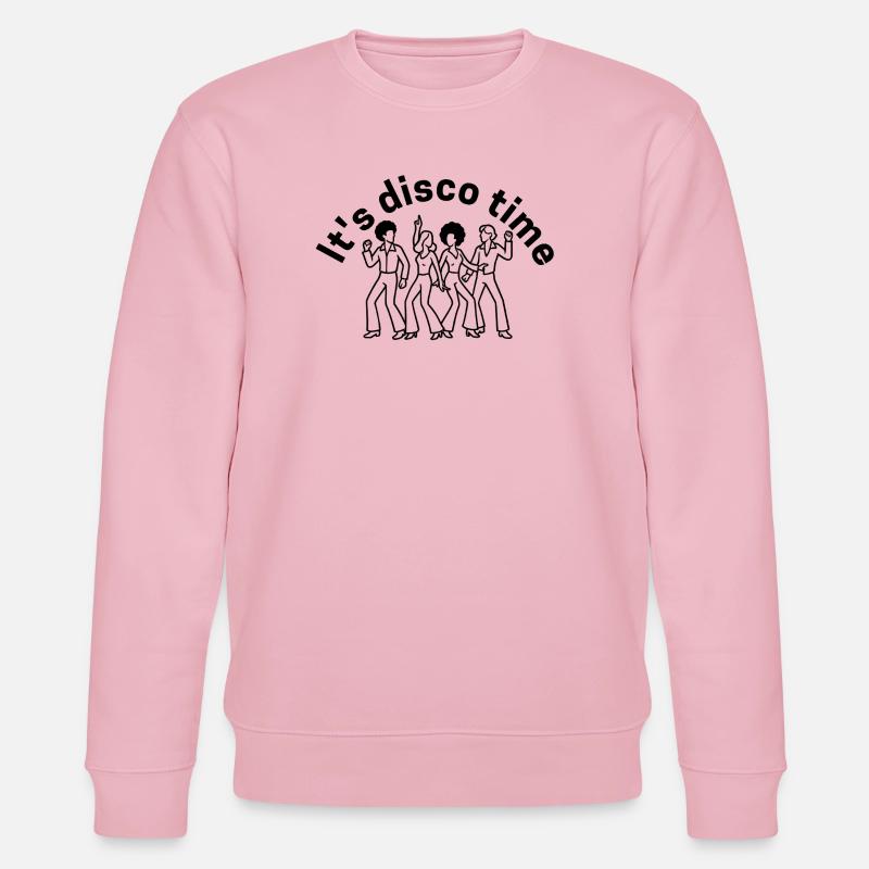 C’est l’heure du disco - Sweat bio CHANGER Stanley/Stella Unisexe - rose pâle