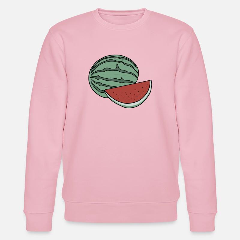 Délicieux fruit pastèque - Sweat bio CHANGER Stanley/Stella Unisexe - rose pâle