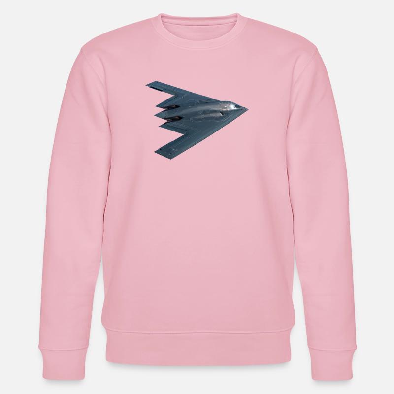 B-2 - Sweat bio CHANGER Stanley/Stella Unisexe - rose pâle