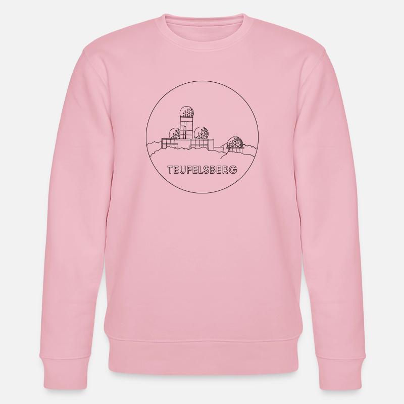 Teufelsberg Berlin - Stanley/Stella Unisex Bio-Sweatshirt CHANGER  - Hellrosa