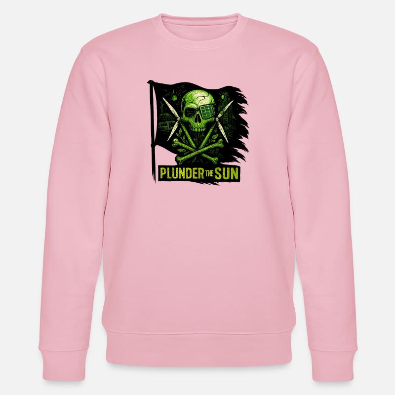 Plunder the Sun - Stanley/Stella Unisex Bio-Sweatshirt CHANGER  - Hellrosa