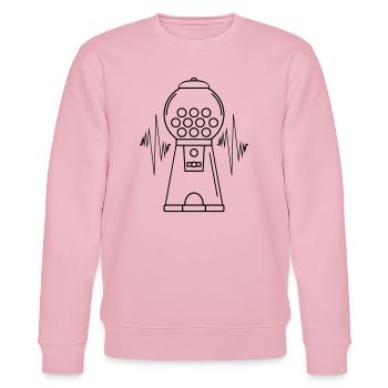 Chewing gum machine Puls - Stanley/Stella CHANGER Unisex Organic Sweatshirt - cotton pink - Front - Jaron (178cm) & Liana (172cm)
