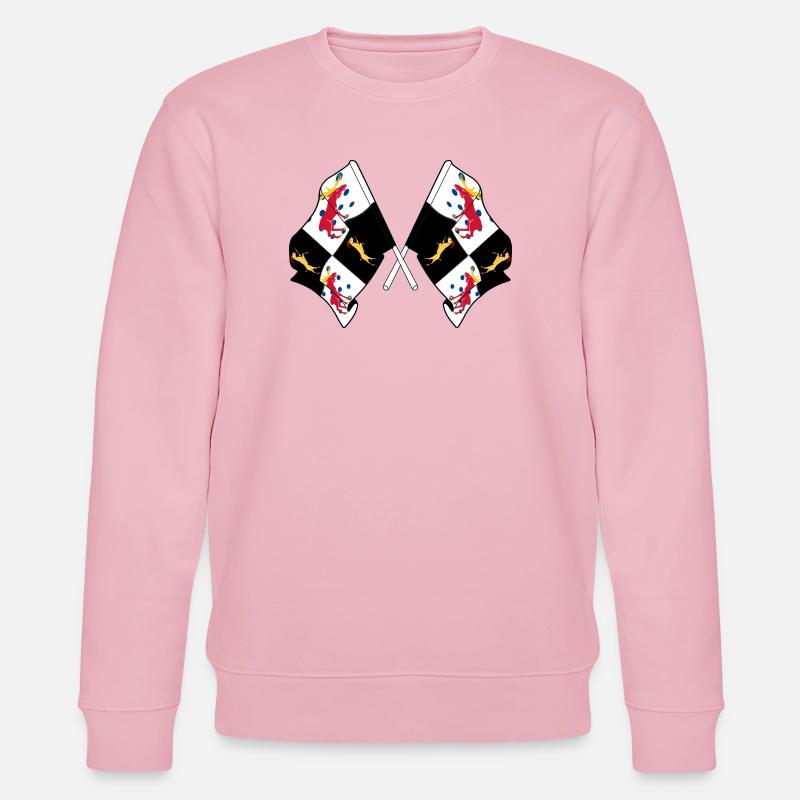 Gävleborg, Suède – Fierté croisée - Sweat bio CHANGER Stanley/Stella Unisexe - rose pâle