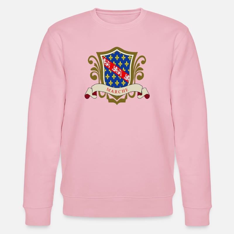Gehen - Stanley/Stella Unisex Bio-Sweatshirt CHANGER  - Hellrosa