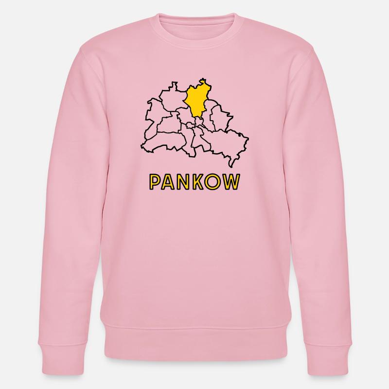 PANKOW, un quartier de Berlin - Sweat bio CHANGER Stanley/Stella Unisexe - rose pâle