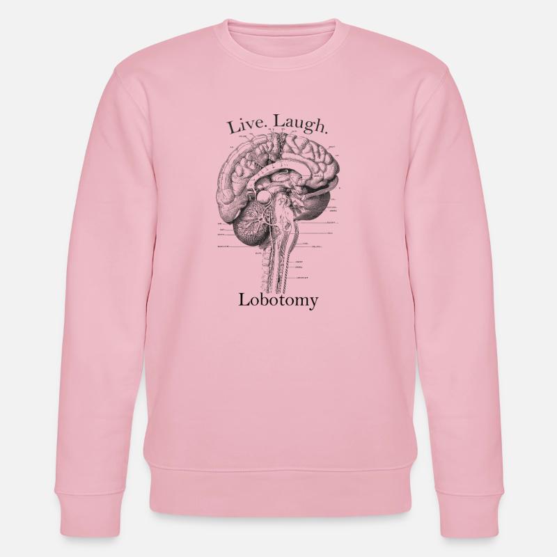 Lobotomy - Stanley/Stella Unisex Bio-Sweatshirt CHANGER  - Hellrosa
