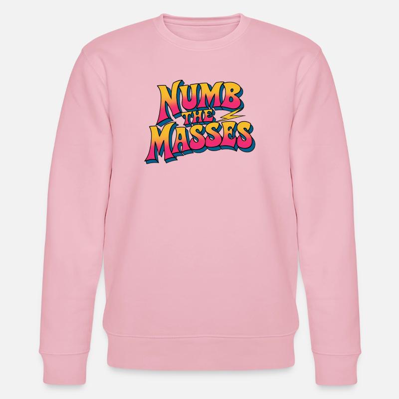 Engourdir les masses - Sweat bio CHANGER Stanley/Stella Unisexe - rose pâle