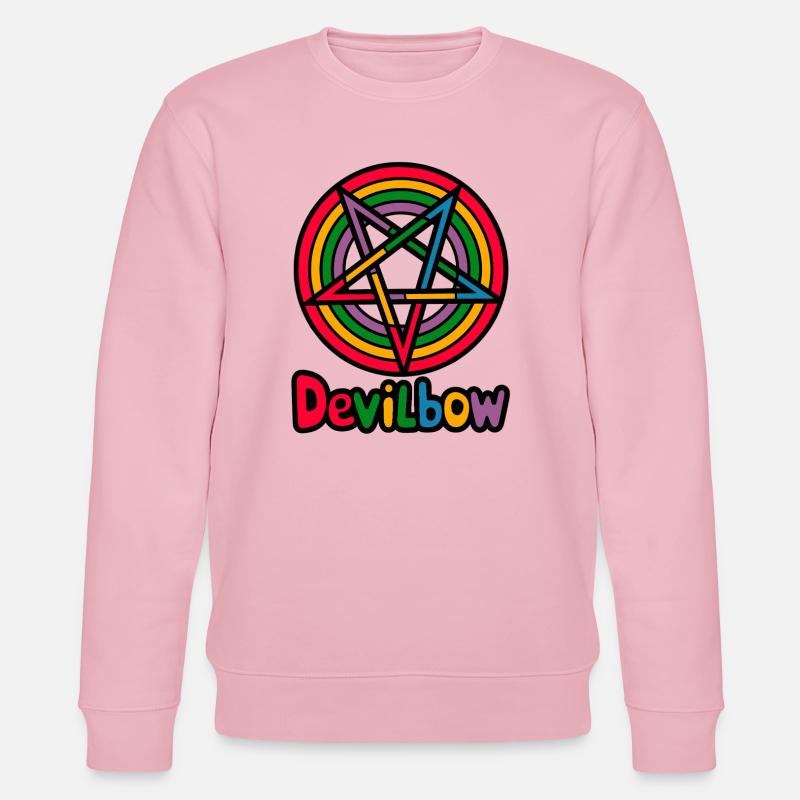 Devilbow - Stanley/Stella CHANGER Unisex Organic Sweatshirt - cotton pink