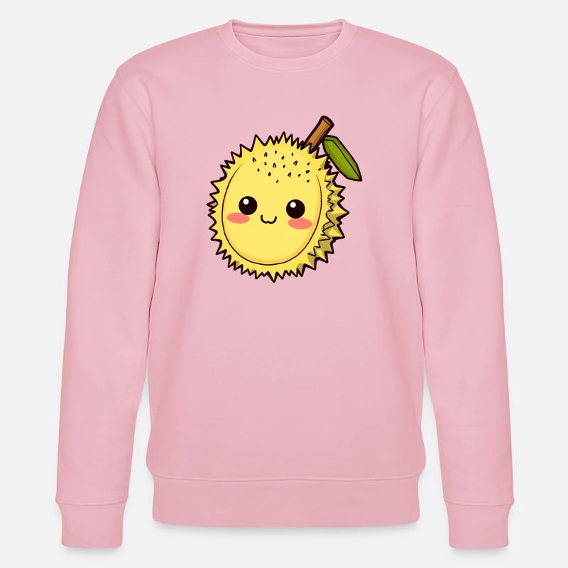 Fruit de durian Fruit puant - Sweat bio CHANGER Stanley/Stella Unisexe - rose pâle