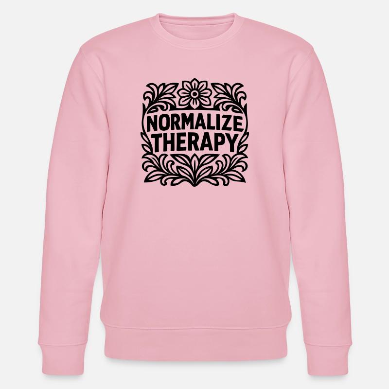 Normaliser - Sweat bio CHANGER Stanley/Stella Unisexe - rose pâle