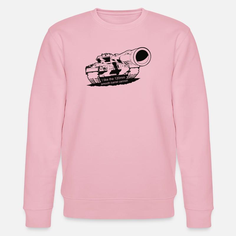 LEOpard - Stanley/Stella Unisex Bio-Sweatshirt CHANGER  - Hellrosa