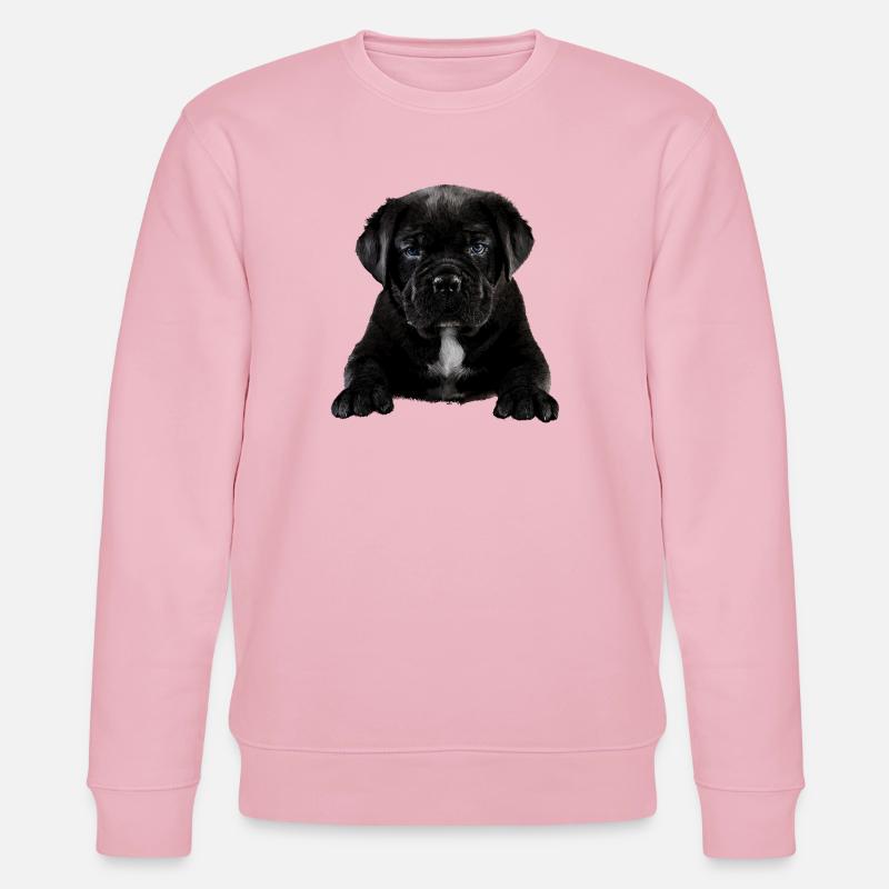 Welpe - Stanley/Stella Unisex Bio-Sweatshirt CHANGER  - Hellrosa