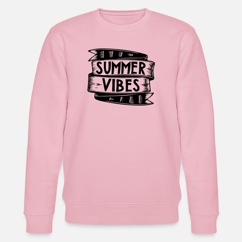 Ambiance estivale | Graphique vectoriel - Sweat bio CHANGER Stanley/Stella Unisexe - rose pâle