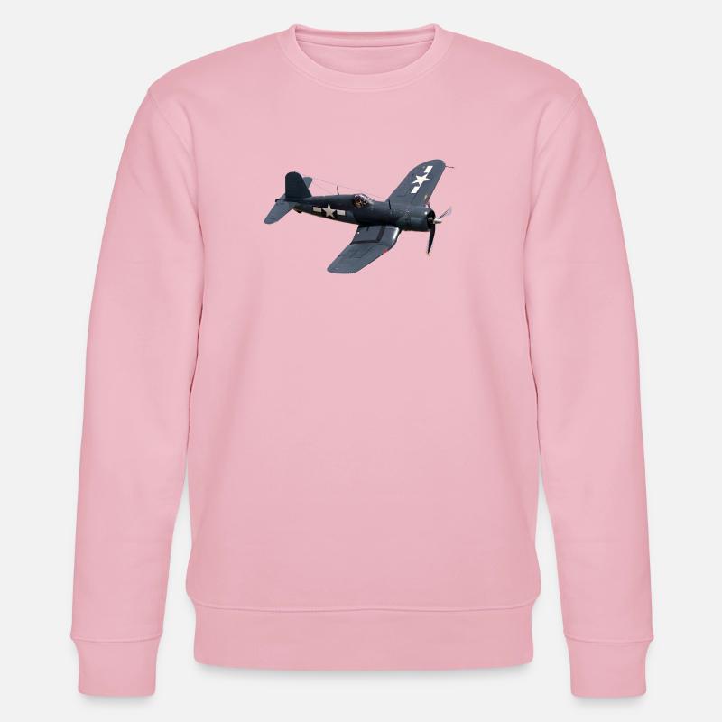 F4U Corsair - Stanley/Stella Unisex Bio-Sweatshirt CHANGER  - Hellrosa