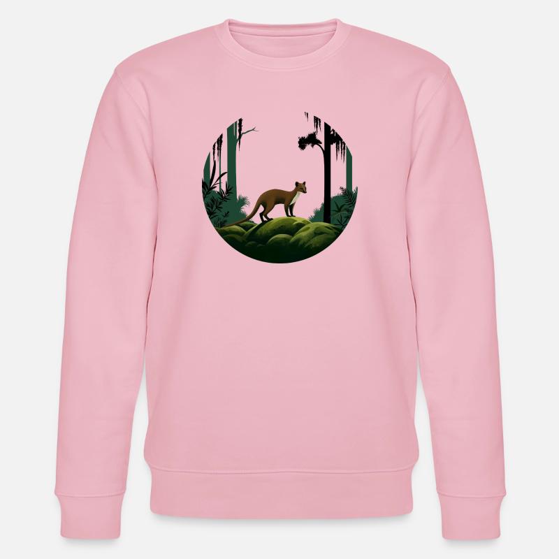 Fossa - Stanley/Stella Unisex Bio-Sweatshirt CHANGER  - Hellrosa