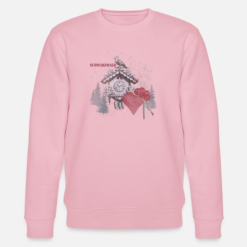Aus dem Schwarzwald - Stanley/Stella Unisex Bio-Sweatshirt CHANGER  - Hellrosa
