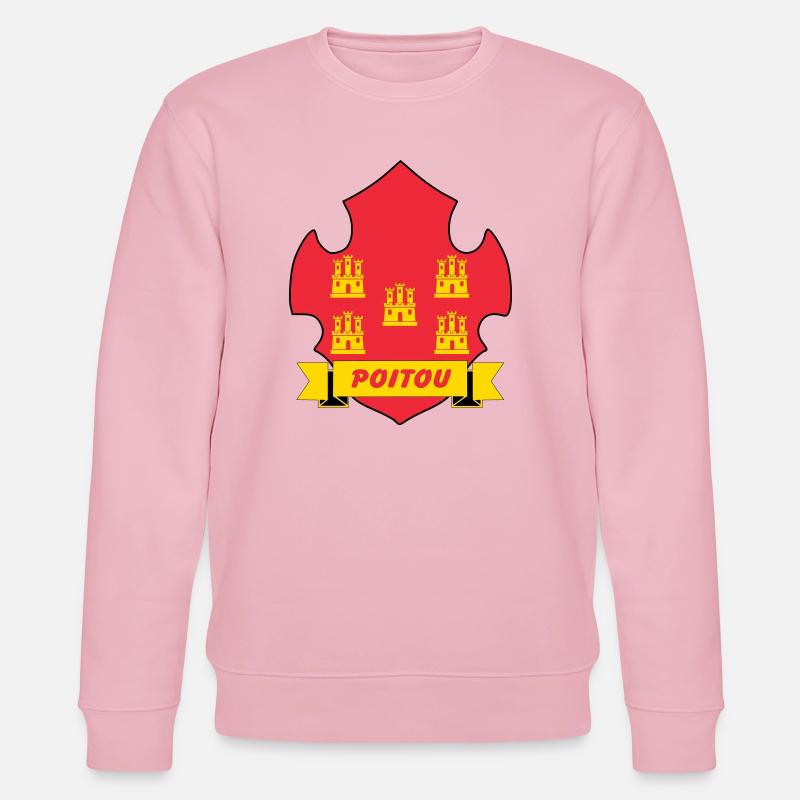 Poitou - Stanley/Stella Unisex Bio-Sweatshirt CHANGER  - Hellrosa