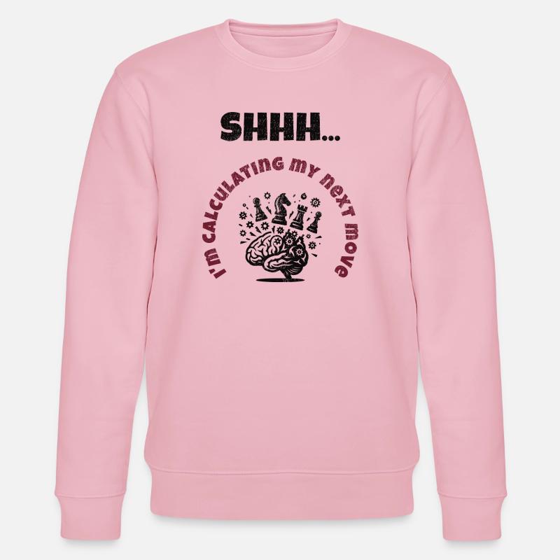 Mode de calcul activé - Sweat bio CHANGER Stanley/Stella Unisexe - rose pâle