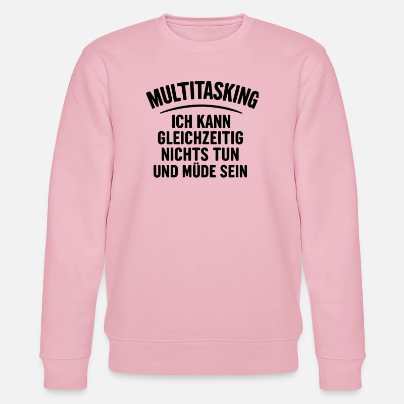 multitâche - Sweat bio CHANGER Stanley/Stella Unisexe - rose pâle