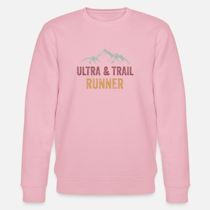 Ultra & Trail Runner - Stanley/Stella Unisex Bio-Sweatshirt CHANGER  - Hellrosa