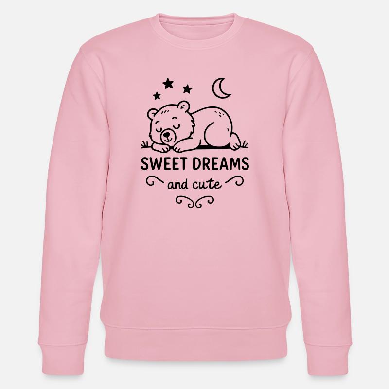 sweetdreams - Stanley/Stella Unisex Bio-Sweatshirt CHANGER  - Hellrosa