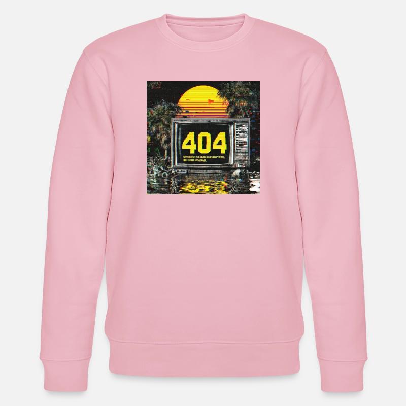 Error 404 – Motivation not found - Stanley/Stella Unisex Bio-Sweatshirt CHANGER  - Hellrosa