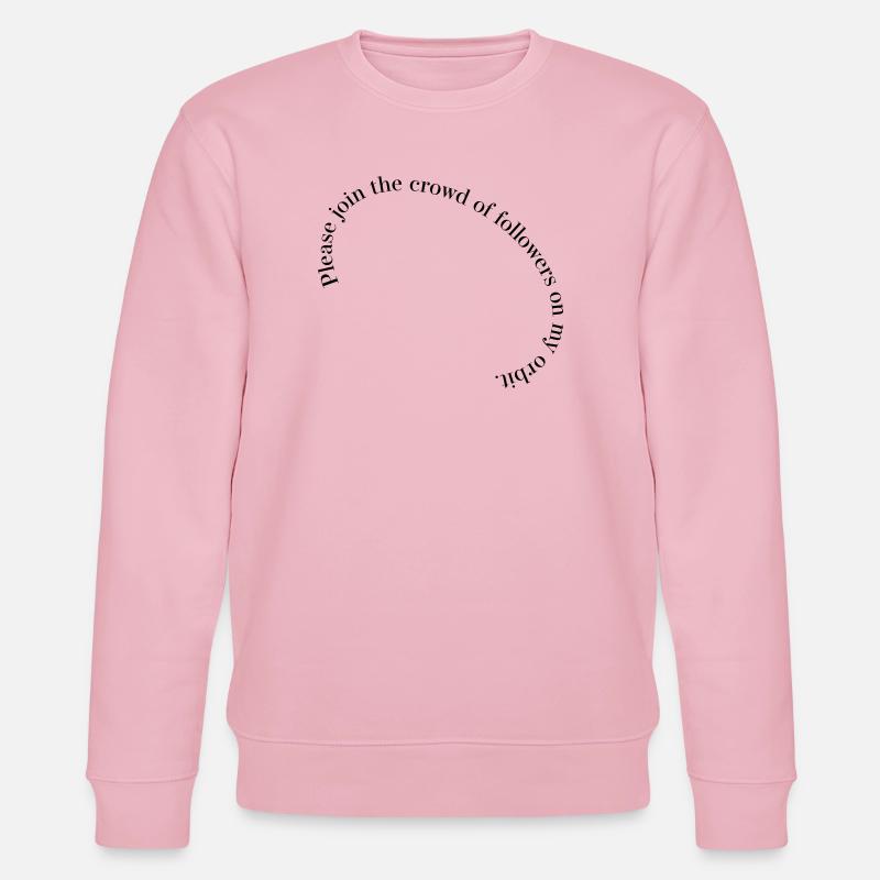 Mon orbite - Sweat bio CHANGER Stanley/Stella Unisexe - rose pâle