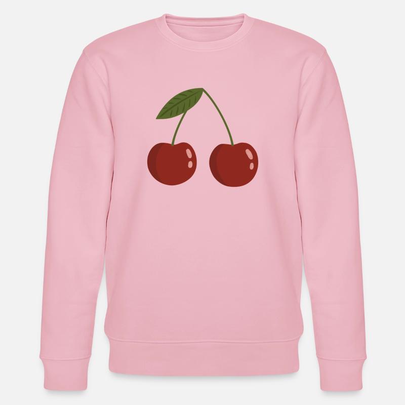 Conception de paire de cerisiers vifs - Sweat bio CHANGER Stanley/Stella Unisexe - rose pâle