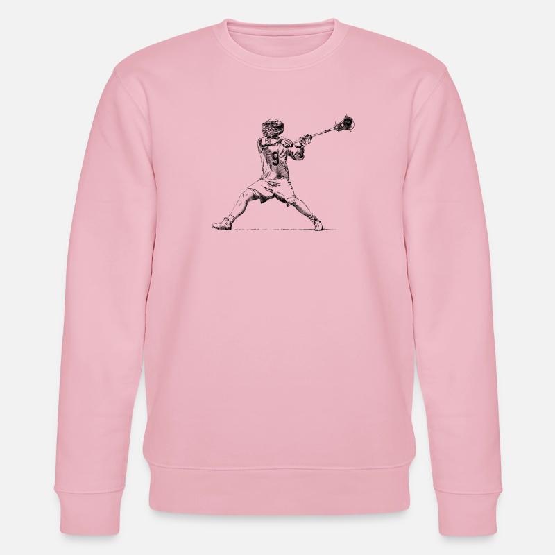 Lacrosse - Stanley/Stella Unisex Bio-Sweatshirt CHANGER  - Hellrosa