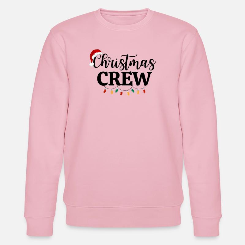 Équipage de Noël, Épouser Noël - Sweat bio CHANGER Stanley/Stella Unisexe - rose pâle