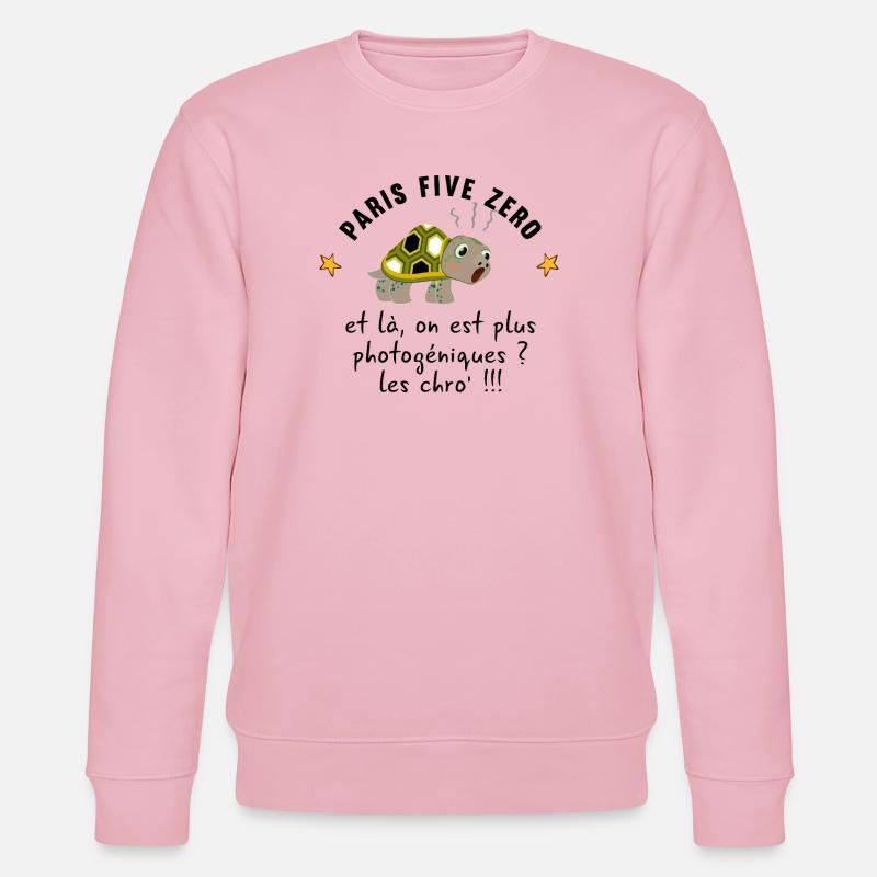 Paris_five_zero - Stanley/Stella Unisex Bio-Sweatshirt CHANGER  - Hellrosa