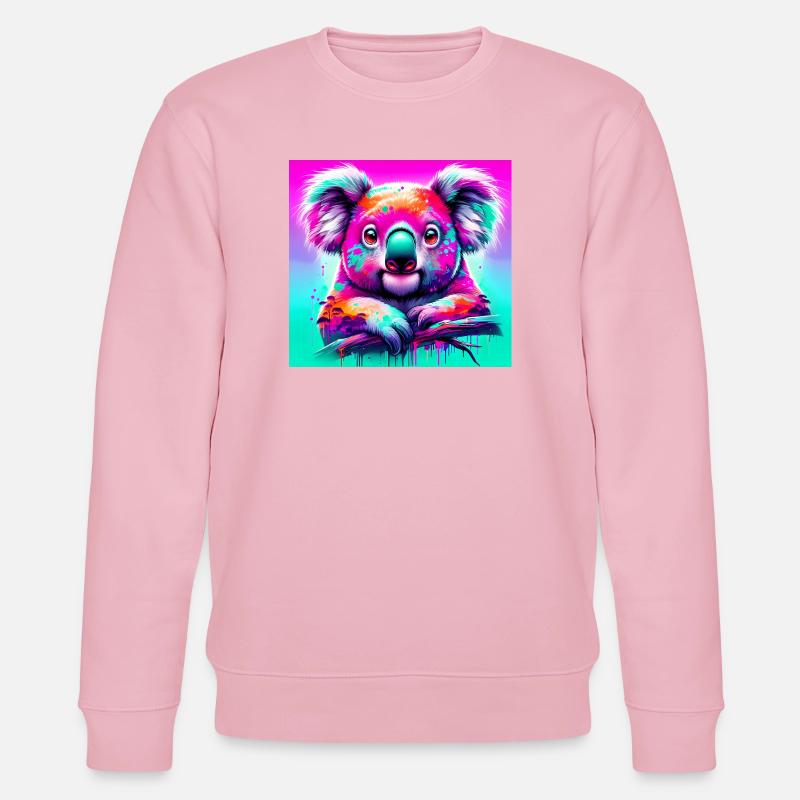 Koala - Stanley/Stella CHANGER Unisex Organic Sweatshirt - cotton pink