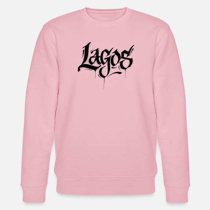 Lagos - Stanley/Stella Unisex Bio-Sweatshirt CHANGER  - Hellrosa