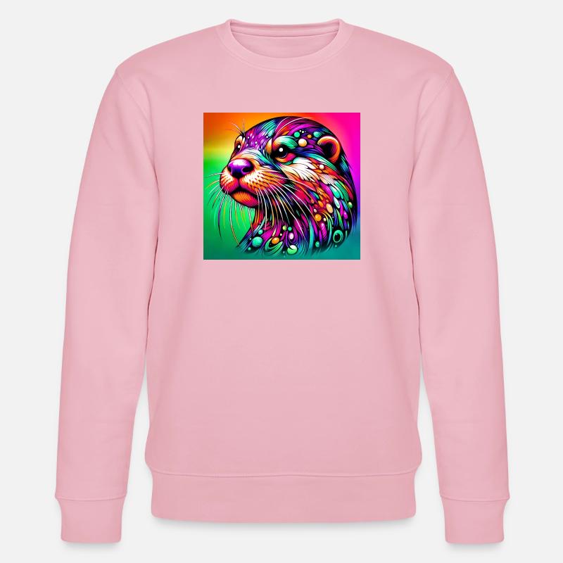 Otter - Stanley/Stella Unisex Bio-Sweatshirt CHANGER  - Hellrosa