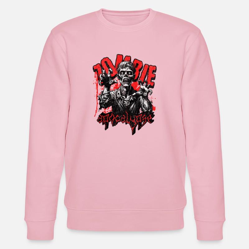 Horror - Zombie Apocalypse - Stanley/Stella Unisex Bio-Sweatshirt CHANGER  - Hellrosa