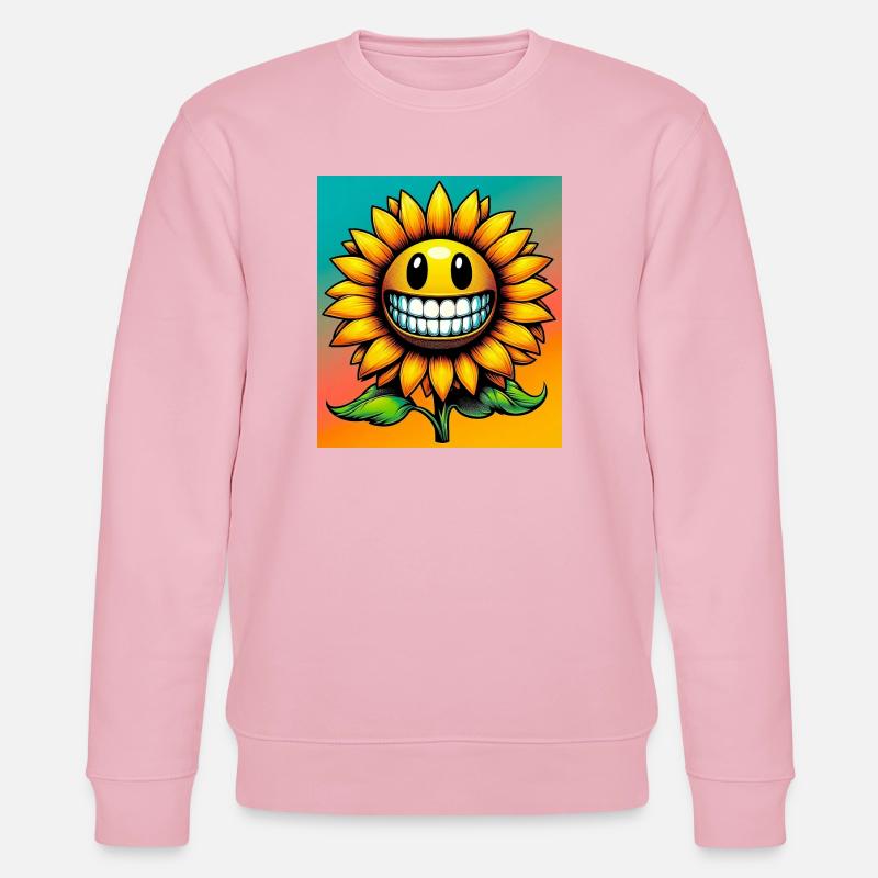 Sonnenblume - Stanley/Stella Unisex Bio-Sweatshirt CHANGER  - Hellrosa