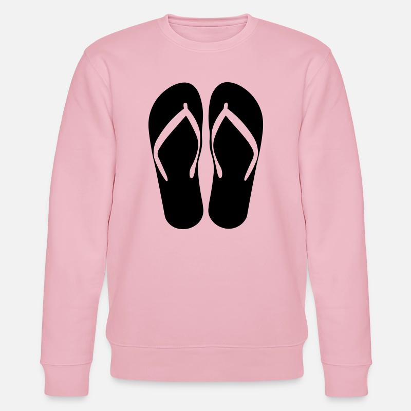 plage - Sweat bio CHANGER Stanley/Stella Unisexe - rose pâle