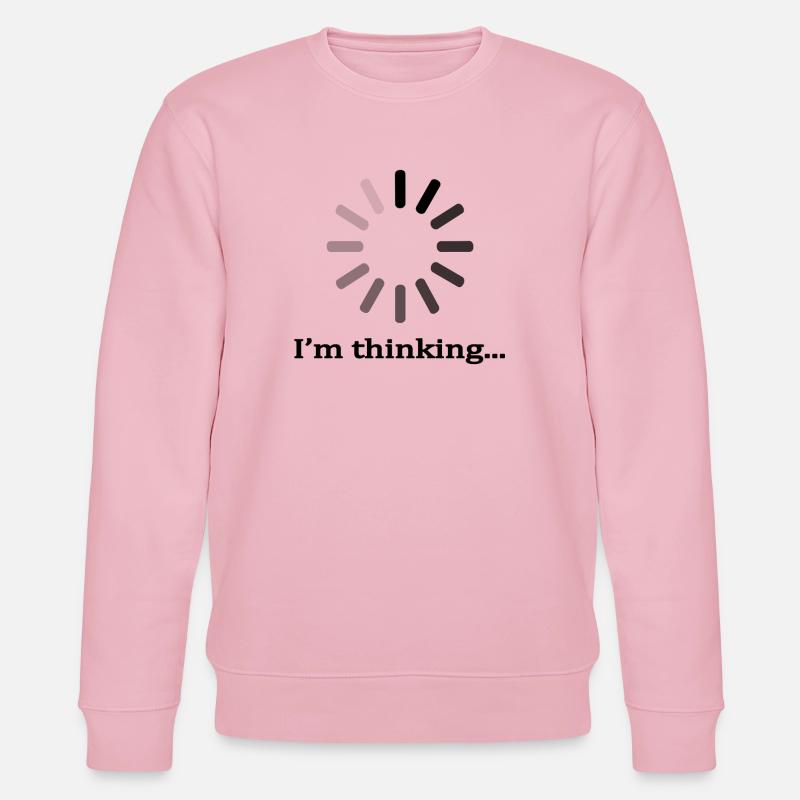Abstraktes geometrisches Mandala-Muster - Stanley/Stella Unisex Bio-Sweatshirt CHANGER  - Hellrosa