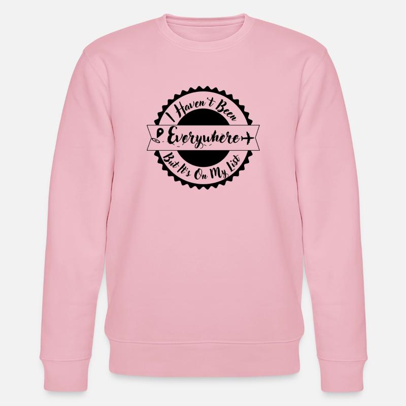 I Haven't Been Everywhere Stamp - Stanley/Stella Unisex Bio-Sweatshirt CHANGER  - Hellrosa