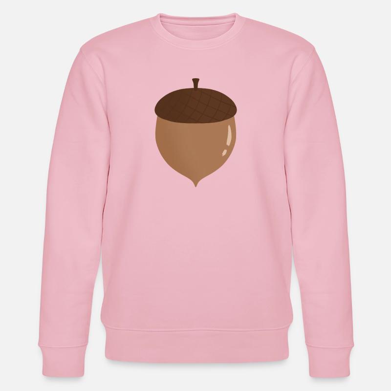 Eichel Illustration - Stanley/Stella Unisex Bio-Sweatshirt CHANGER  - Hellrosa