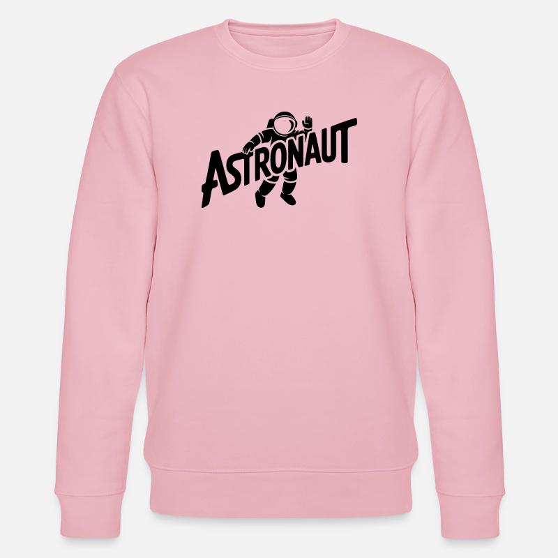 Astronaute - Cool Astonomy Logo - Sweat bio CHANGER Stanley/Stella Unisexe - rose pâle