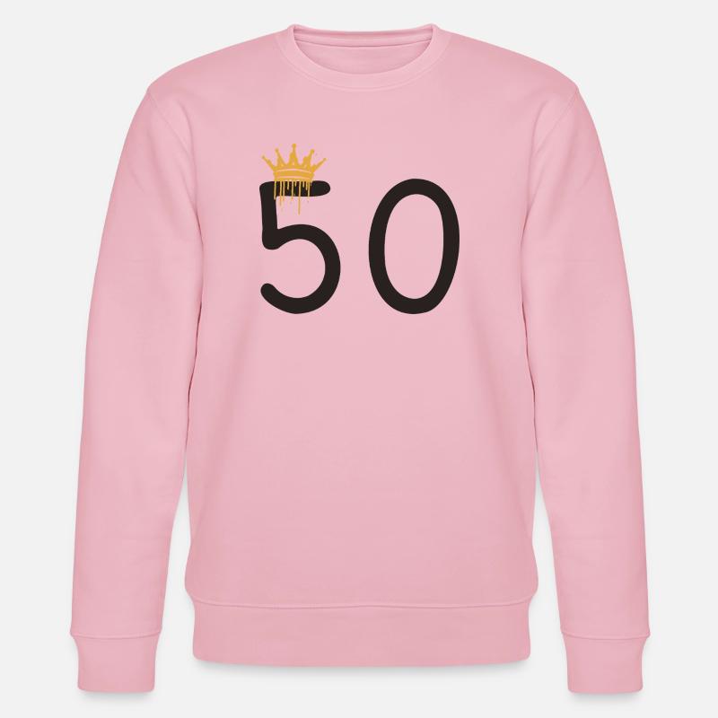 50 - Stanley/Stella Unisex Bio-Sweatshirt CHANGER  - Hellrosa